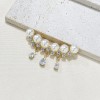 Fashionable and high-end style pearl tassel pendant brooch for women, exquisite coat for suit, fixed brooch to prevent light leakage, manufacturer Fashionable and high-end style pearl tassel pendant brooch for women, exquisite coat for suit, fixed brooch to prevent light leakage, manufacturer