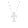 The cross-border best-selling streetwear brand CH克罗心 punk hip-hop limited edition multi-color cross versatile women's necklace The cross-border best-selling streetwear brand CH克罗心 punk hip-hop limited edition multi-color cross versatile women's necklace