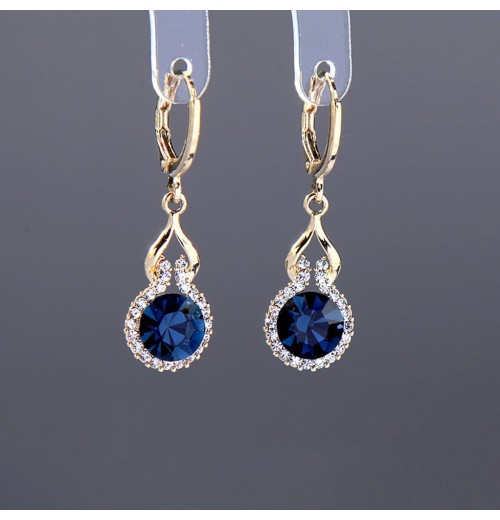 New Chinese-style satellite pool style ear buckle earrings, niche design, light luxury and high-end style, water drop cat's eye stone earrings New Chinese-style satellite pool style ear buckle earrings, niche design, light luxury and high-end style, water drop cat's eye stone earrings