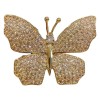 super beautiful French retro full of diamonds, exquisite and elegant butterfly brooch and brooch, versatile and elegant coat and overcoat pin super beautiful French retro full of diamonds, exquisite and elegant butterfly brooch and brooch, versatile and elegant coat and overcoat pin