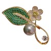 The - Double Flute Aesthetic brooch and elegant buckle pin add a touch of elegance to one's appearance. It is a light luxury corsage and a popular brooch accessory The - Double Flute Aesthetic brooch and elegant buckle pin add a touch of elegance to one's appearance. It is a light luxury corsage and a popular brooch accessory