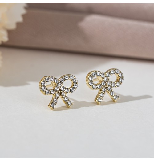 Korean version of light luxury pearl bow stud earrings, a trendy and high-end ear accessory, small and versatile s925 silver needle earrings Korean version of light luxury pearl bow stud earrings, a trendy and high-end ear accessory, small and versatile s925 silver needle earrings