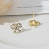 Korean version of light luxury pearl bow stud earrings, a trendy and high-end ear accessory, small and versatile s925 silver needle earrings Korean version of light luxury pearl bow stud earrings, a trendy and high-end ear accessory, small and versatile s925 silver needle earrings