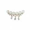 Fashionable and high-end style pearl tassel pendant brooch for women, exquisite coat for suit, fixed brooch to prevent light leakage, manufacturer Fashionable and high-end style pearl tassel pendant brooch for women, exquisite coat for suit, fixed brooch to prevent light leakage, manufacturer