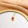 Red PI Xiu necklace, female bestseller, fox collarbone chain, versatile, Douyin, Kuaishou, Internet celebrity, anti-fading pendant accessory Red PI Xiu necklace, female bestseller, fox collarbone chain, versatile, Douyin, Kuaishou, Internet celebrity, anti-fading pendant accessory