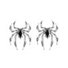 Simple spider exaggerated retro stud earrings, fashionable and individual light luxury earrings, niche design, high-end earrings Simple spider exaggerated retro stud earrings, fashionable and individual light luxury earrings, niche design, high-end earrings