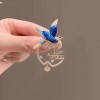 The new Chinese-style "Swallow Returns" brooch, with an ins design sense, is a luxurious dress. The brooch with water diamonds and anti-leakage pins are trendy The new Chinese-style "Swallow Returns" brooch, with an ins design sense, is a luxurious dress. The brooch with water diamonds and anti-leakage pins are trendy