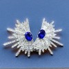 Carefully selected personalized wing-shaped earrings full of diamonds, exaggerated and shiny star-shaped earrings, and elegant socialite and internet-famous fan-shaped earrings Carefully selected personalized wing-shaped earrings full of diamonds, exaggerated and shiny star-shaped earrings, and elegant socialite and internet-famous fan-shaped earrings