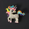 The new fashionable pony brooch exudes a high-end feel. The niche corsage is a fashionable accessory from Yiwu. The female horse animal brooch is exquisitely matched The new fashionable pony brooch exudes a high-end feel. The niche corsage is a fashionable accessory from Yiwu. The female horse animal brooch is exquisitely matched