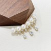 Fashionable and high-end style pearl tassel pendant brooch for women, exquisite coat for suit, fixed brooch to prevent light leakage, manufacturer Fashionable and high-end style pearl tassel pendant brooch for women, exquisite coat for suit, fixed brooch to prevent light leakage, manufacturer