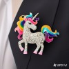 The new fashionable pony brooch exudes a high-end feel. The niche corsage is a fashionable accessory from Yiwu. The female horse animal brooch is exquisitely matched The new fashionable pony brooch exudes a high-end feel. The niche corsage is a fashionable accessory from Yiwu. The female horse animal brooch is exquisitely matched