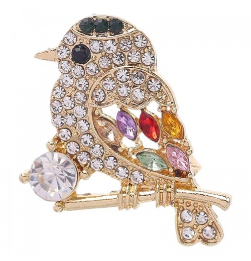 Magpie bird brooch, high-end Japanese style, cute, anti-glare, high-end feel, personalized suit, colorful brooch, and brooch accessories Magpie bird brooch, high-end Japanese style, cute, anti-glare, high-end feel, personalized suit, colorful brooch, and brooch accessories
