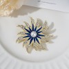 Pearl Sunflower High-end brooch for women, exquisite design, coat, brooch pin, niche and elegant accessory Pearl Sunflower High-end brooch for women, exquisite design, coat, brooch pin, niche and elegant accessory