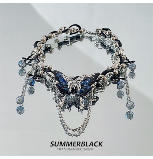So atmospheric! y2k Hot Girls' must-have necklace, Instagram niche design, light luxury, personality, versatile, sweet and cool style collarbone chain So atmospheric! y2k Hot Girls' must-have necklace, Instagram niche design, light luxury, personality, versatile, sweet and cool style collarbone chain