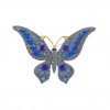 High-end butterfly diamond-encarched brooch from Europe and America, exuding a sense of elegance and sophistication. Retro crystal brooch, large animal and insect brooch High-end butterfly diamond-encarched brooch from Europe and America, exuding a sense of elegance and sophistication. Retro crystal brooch, large animal and insect brooch