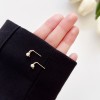 Pearl stud earrings for ear piercing, small and exquisite earrings for sleeping,  new style, exquisitely diamond-encrusted