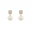 Square zircon pearl stud earrings for women, a new style of fashionable, versatile and elegant earrings with a niche, light luxury and high-end feel. Small scented earrings Square zircon pearl stud earrings for women, a new style of fashionable, versatile and elegant earrings with a niche, light luxury and high-end feel. Small scented earrings