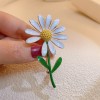 Spring and summer new products: enamel-craft Daisy and sunflower brooch for women, high-end, trendy and fashionable outerwear, clothes, pins and accessories Spring and summer new products: enamel-craft Daisy and sunflower brooch for women, high-end, trendy and fashionable outerwear, clothes, pins and accessories