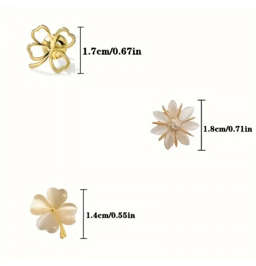 Cross-border bestseller anti-light brooch wonder, a seat-free small brooch for women, high-end, versatile and elegant, fixed clothes for suit collars Cross-border bestseller anti-light brooch wonder, a seat-free small brooch for women, high-end, versatile and elegant, fixed clothes for suit collars